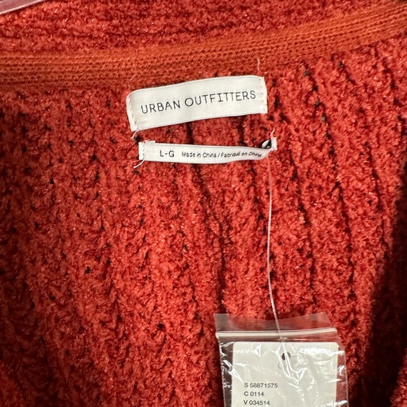 NWT Urban outfitters rust brown sweater l - Picture 4 of 6